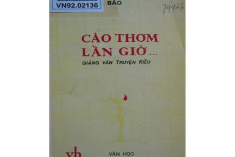 CẢO THƠM LẦN GIỞ...GIẢNG VĂN TRUYỆN KIỀU