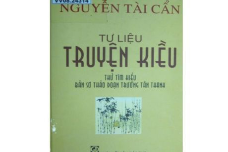 TƯ LIỆU TRUYỆN KIỀU- THỬ TÌM HIỂU BẢN SƠ THẢO ĐOẠN TRƯỜNG TÂN THANH