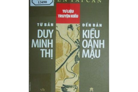 TƯ LIỆU TRUYỆN KIỀU BẢN DUY MINH THỊ ĐẾN BẢN KIỀU OÁNH MẬU