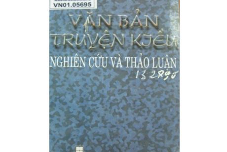 VĂN BẢN TRUYỆN KIỀU NGHIÊN CỨU VÀ THẢO LUẬN