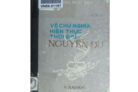 VỀ CHỦ NGHĨA HIỆN THỰC THỜI ĐẠI NGUYỄN DU